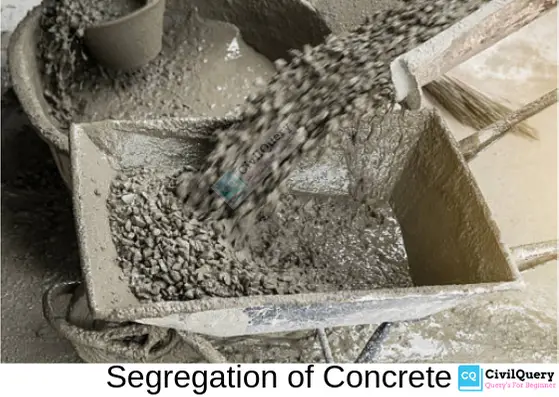 Segregation of Concrete
